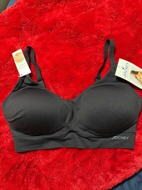 Jockey Black Seam Free Light Fit Comfort Bra